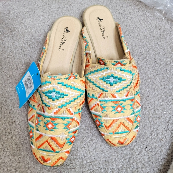 Montana West Shoes - Montana west western style mules size 7 New with tags